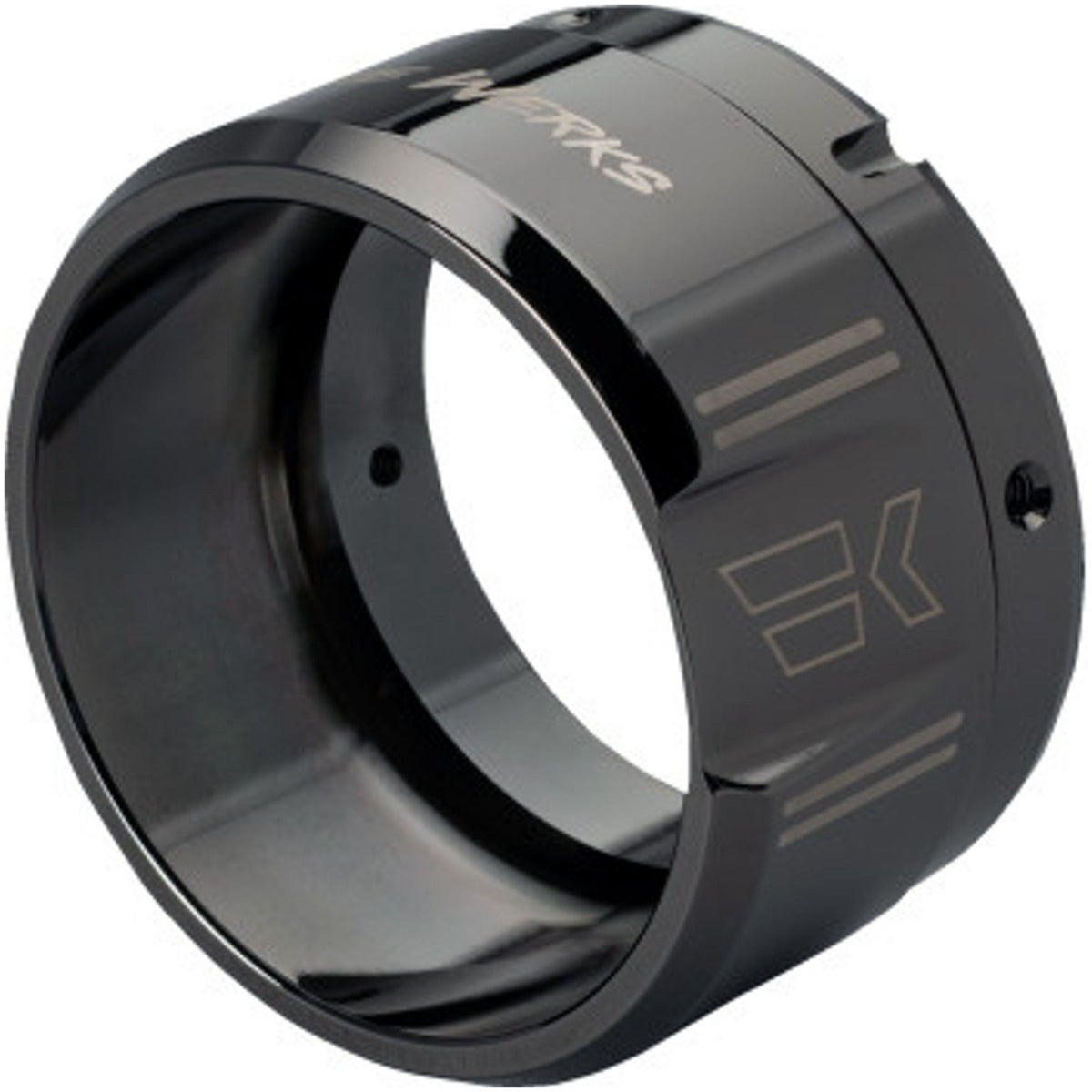 Klassic・4.5インチ エンドキャップ 左用 (ブラッククローム)1