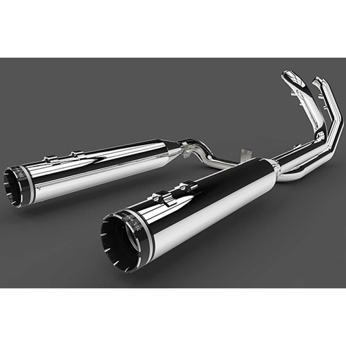 ドミネーターSR フルエキゾーストマフラー(クローム)1