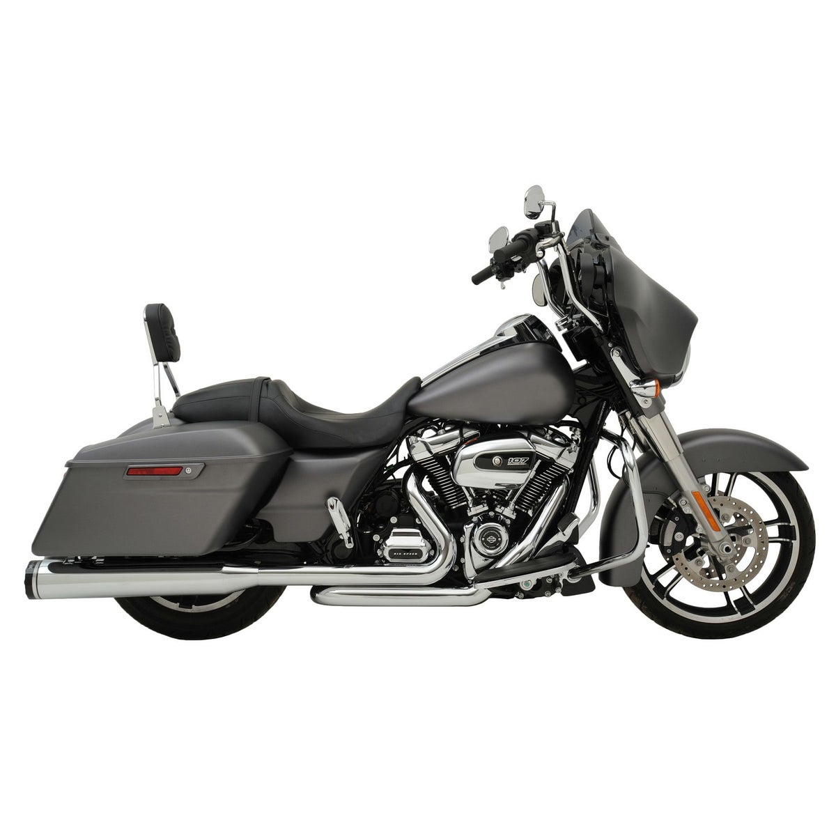 ドミネーターSR フルエキゾーストマフラー(クローム)3