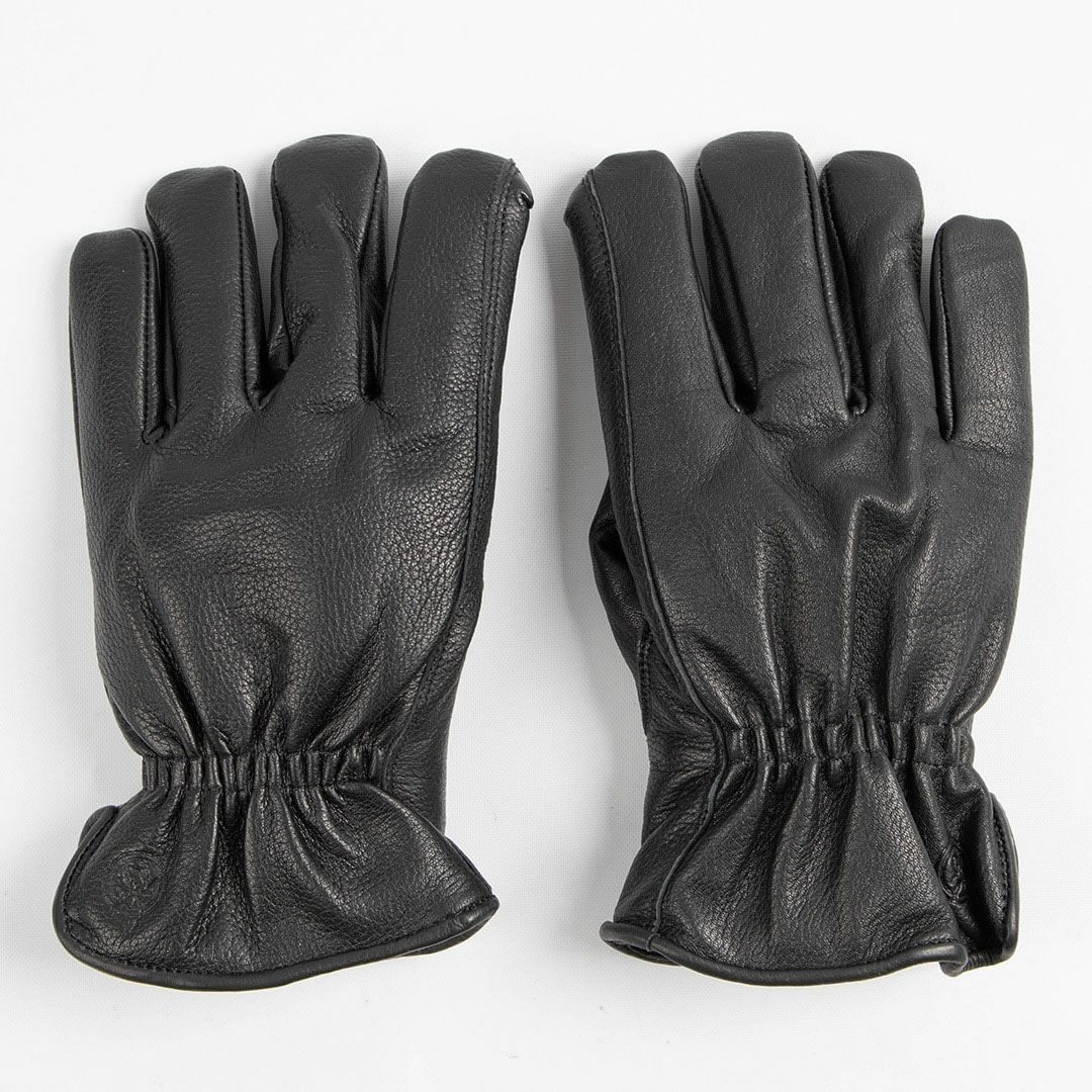 DEGNER デグナー 洗える ウインター レザーグローブ ブラック
