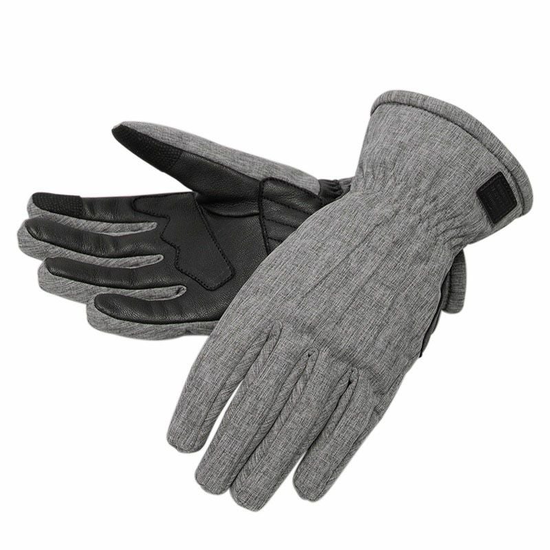 DEGNER デグナー ウインター ソフトシェルグローブ グレー