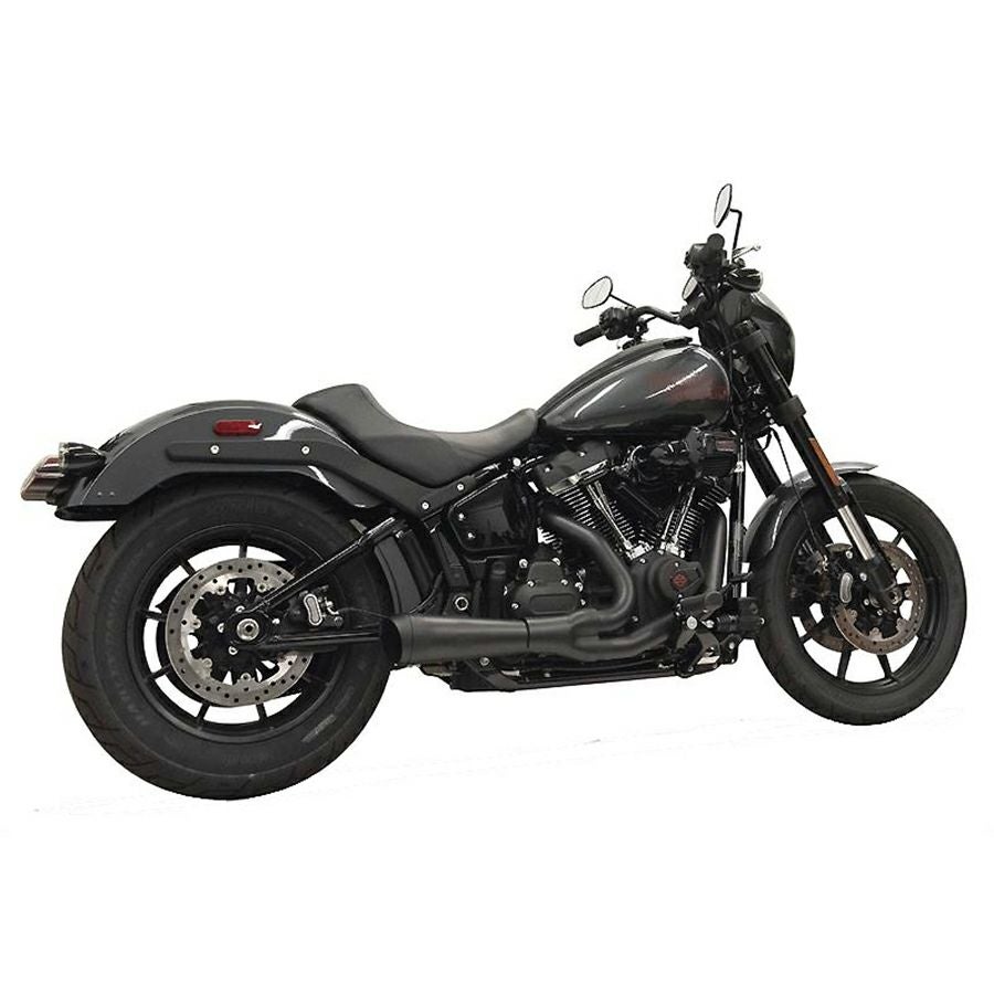 ショート・リッパー 2-1フルエキゾーストマフラー 触媒付 (ブラック)1