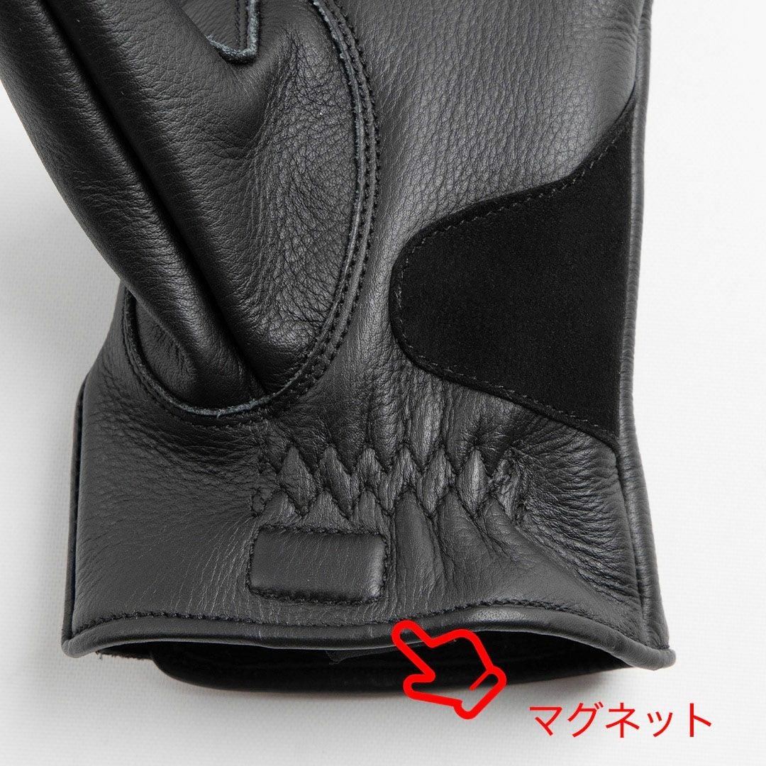DEGNER デグナー レザーグローブ ブラック 5
