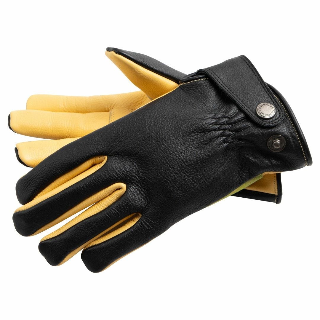 DEGNER デグナー マグネット レザーグローブ ブラック/タン
