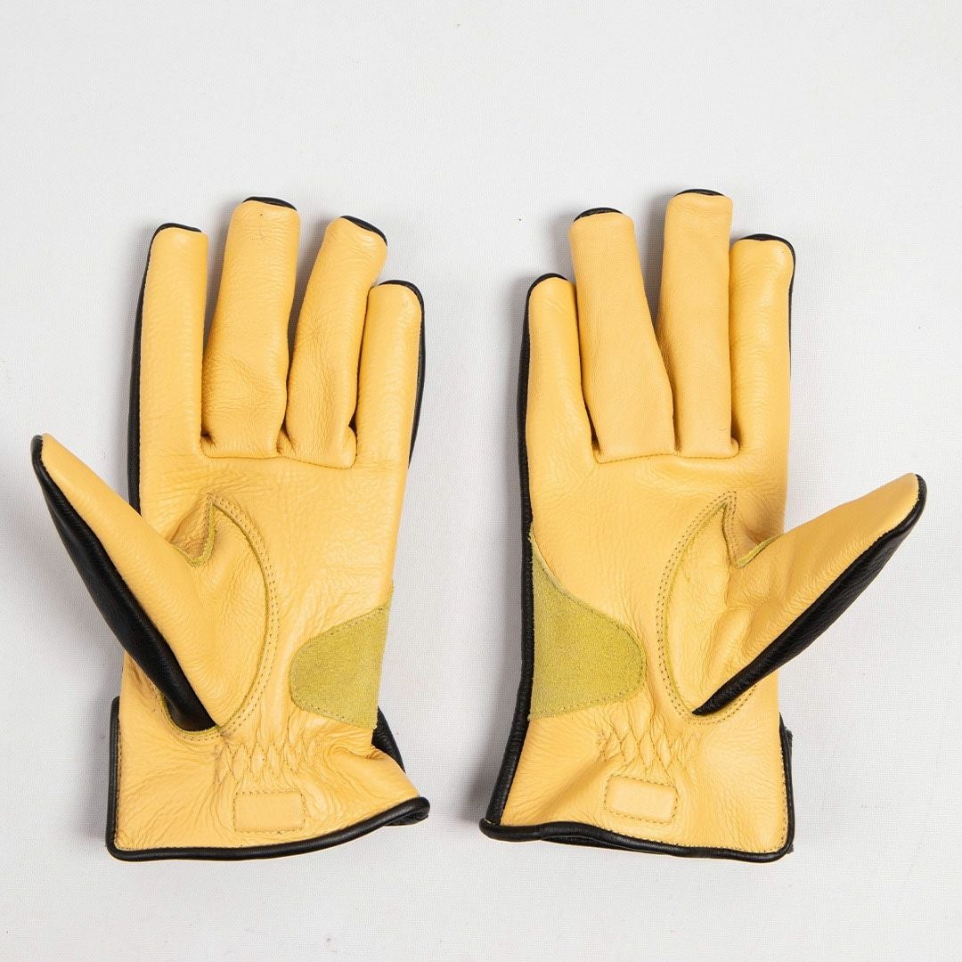 DEGNER デグナー マグネット レザーグローブ ブラック/タン 3