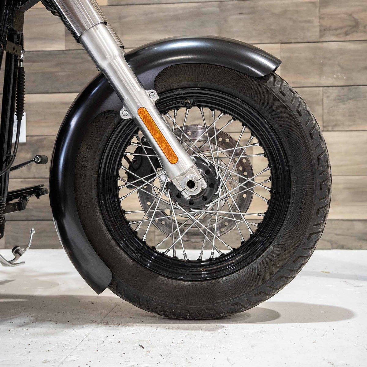 タイヤハガー・16～19インチ スチール フロントフェンダー (ラッパー)3