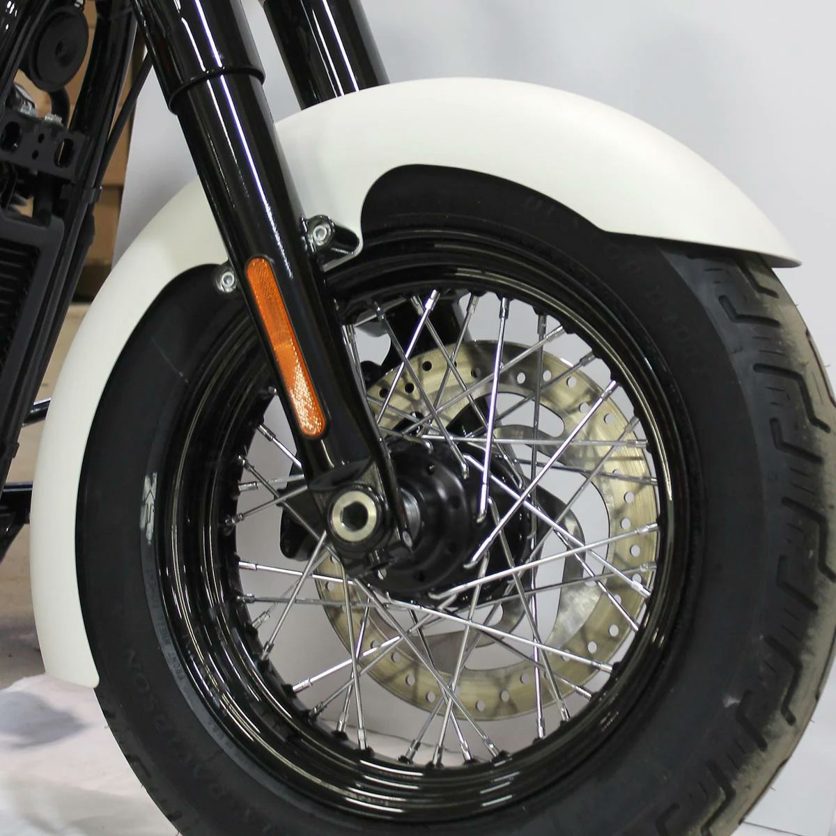 タイヤハガー・16～19インチ スチール フロントフェンダー (スライサー)1