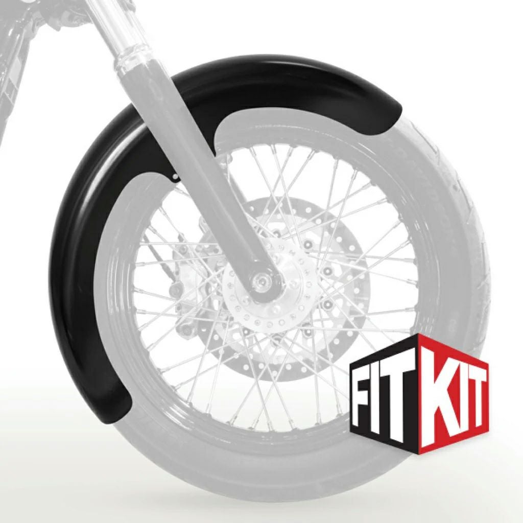 タイヤハガー・19インチ スチール フロントフェンダー (ラッパー)2