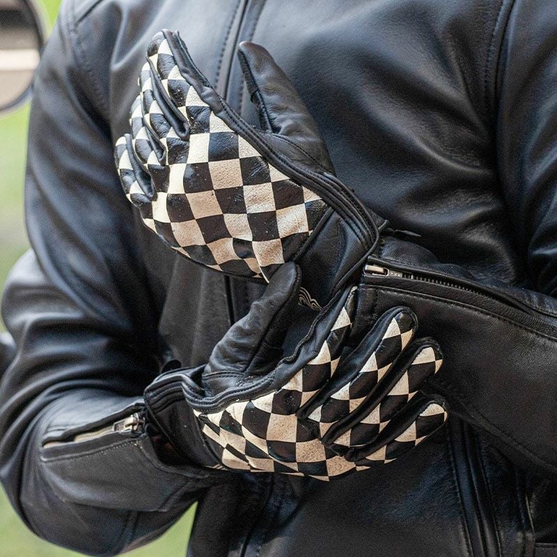 DEGNER デグナー SP忠男 レザー グローブ アイボリー 2