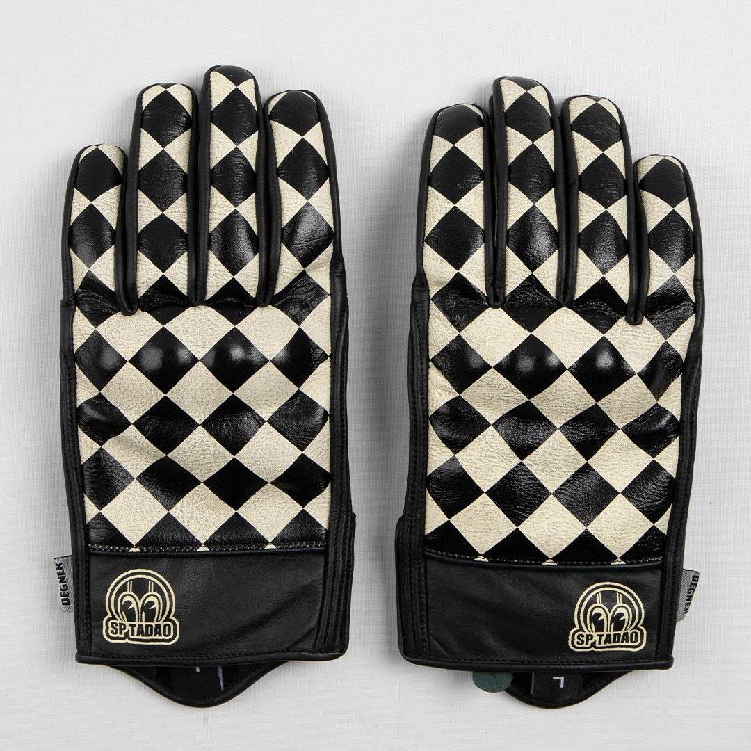 DEGNER デグナー SP忠男 レザー グローブ アイボリー 3