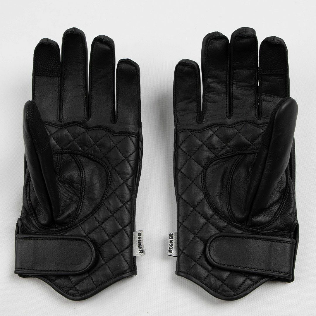 DEGNER デグナー SP忠男 レザー グローブ イエロー 3