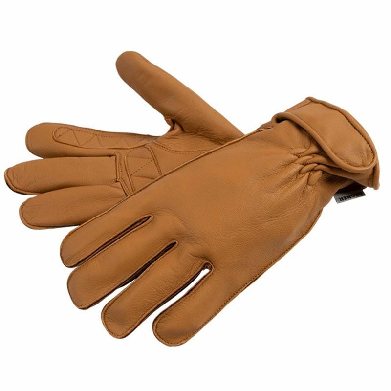 DEGNER デグナー 撥水 ゴートレザー グローブ ブラウン