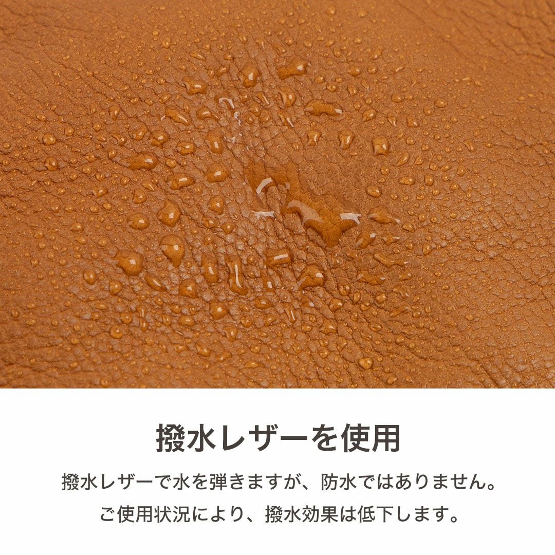 DEGNER デグナー 撥水 ゴートレザー グローブ ブラウン 5