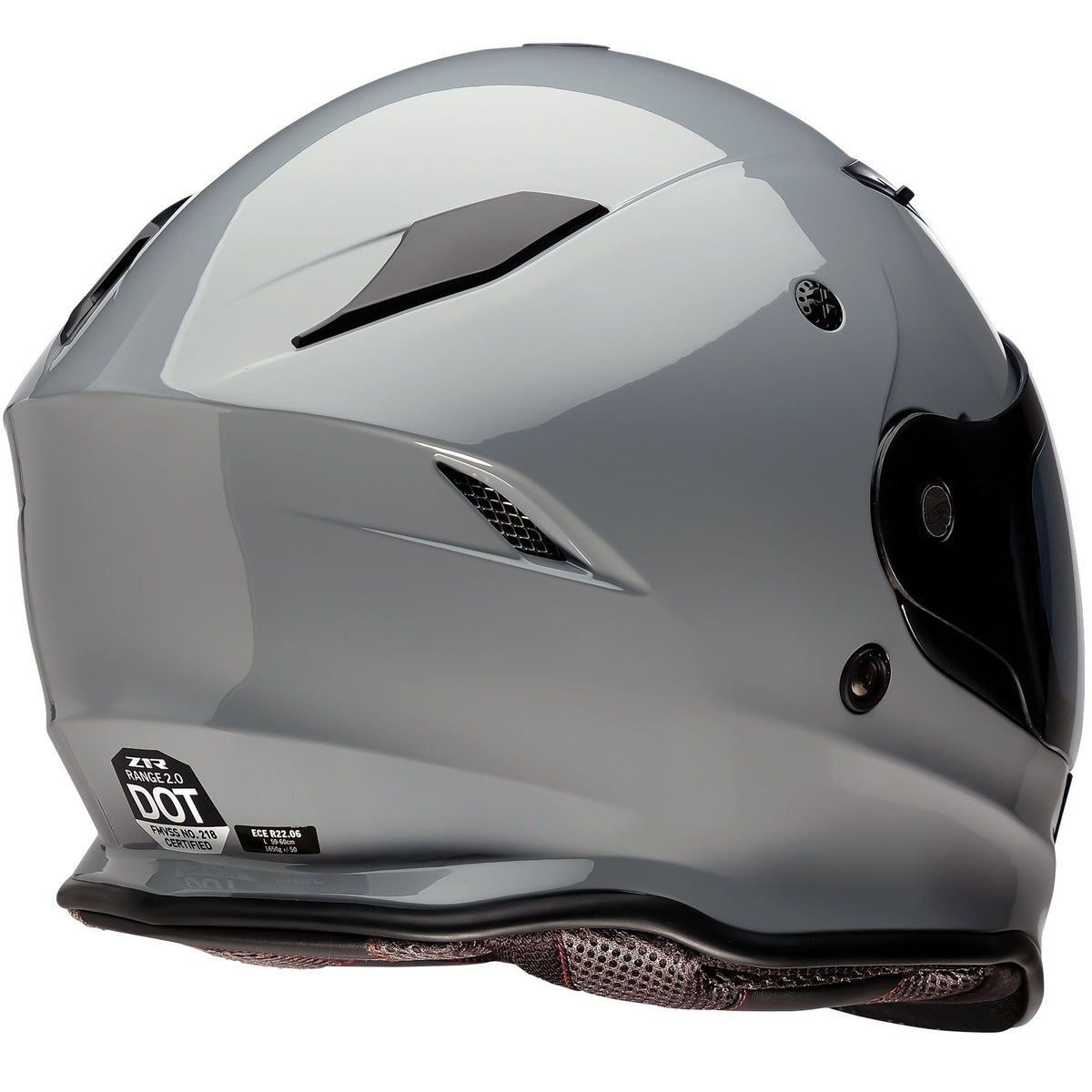 ネメシス・スモーク フルフェイスヘルメット (ナルドグレー)3