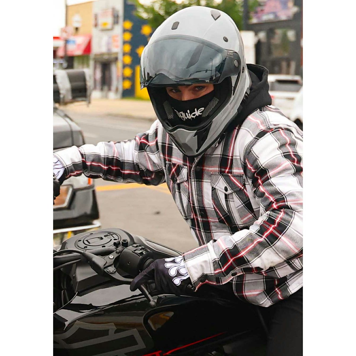 ネメシス・スモーク フルフェイスヘルメット (ナルドグレー)5