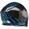 ネメシス・サンダーバード フルフェイスヘルメット (ブルー/ブラック)2