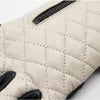 DEGNER デグナー レディース ダイアモンドステッチ レザーグローブ アイボリー 3