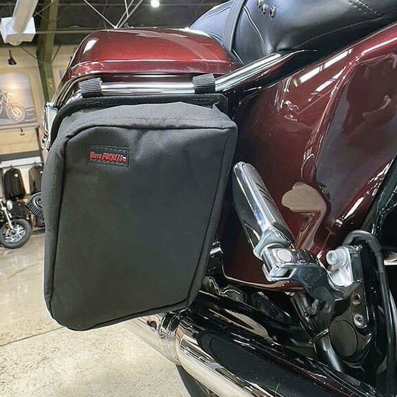 サドルバッグガード バッグ 右用 (ブラック)