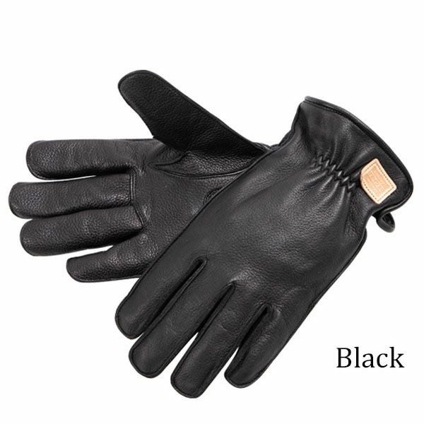 DEGNER デグナー 洗える レザーグローブ ブラック