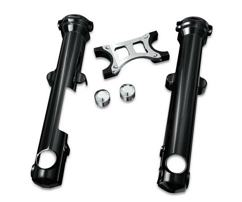 クリアキン　グロスブラック　フロントフォークカバー＆フォークブレース-02