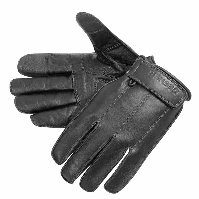 DEGNER デグナー レザー ツーリンググローブ ブラック