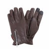 DEGNER デグナー ジッパー付き レザー ツーリンググローブ ブラウン