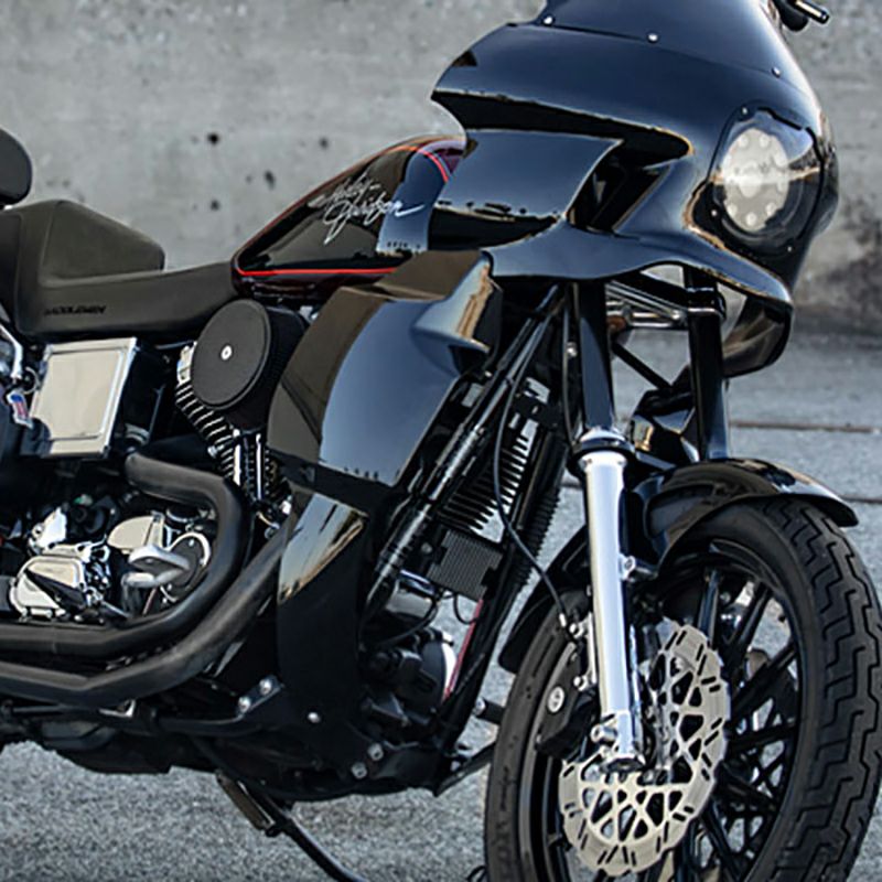 S-RT ミニフェアリング用 ロワーフェアリング (グロスブラック)