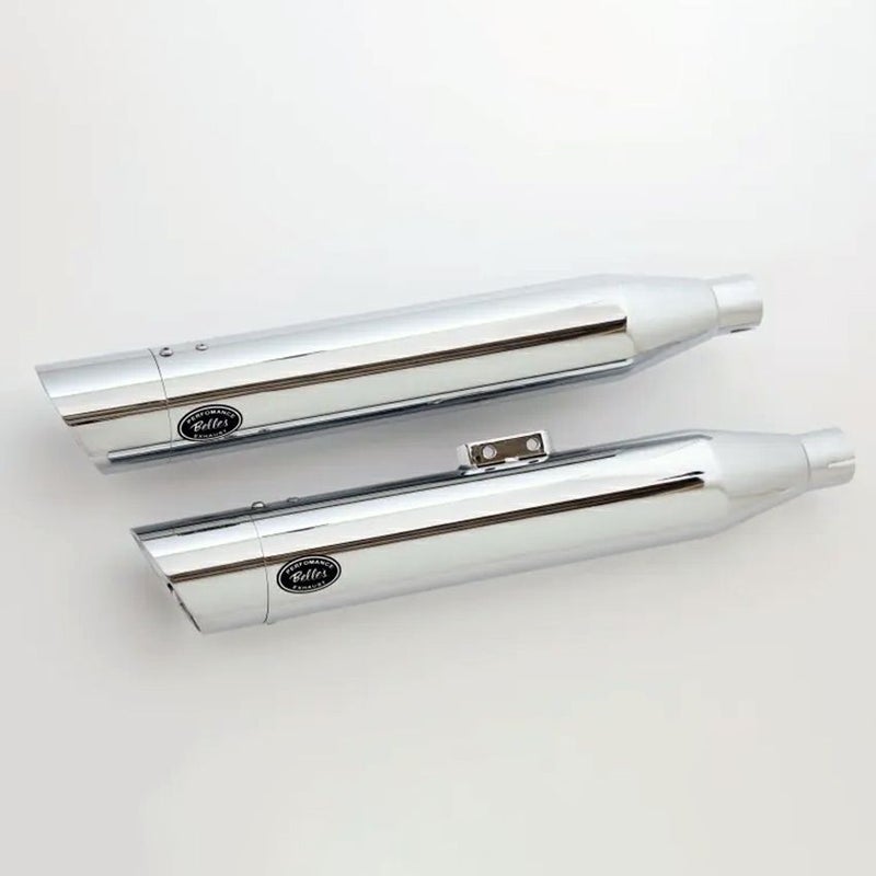 ベルズパフォーマンスマフラー JMCA車検対応 (クローム/スラッシュ)