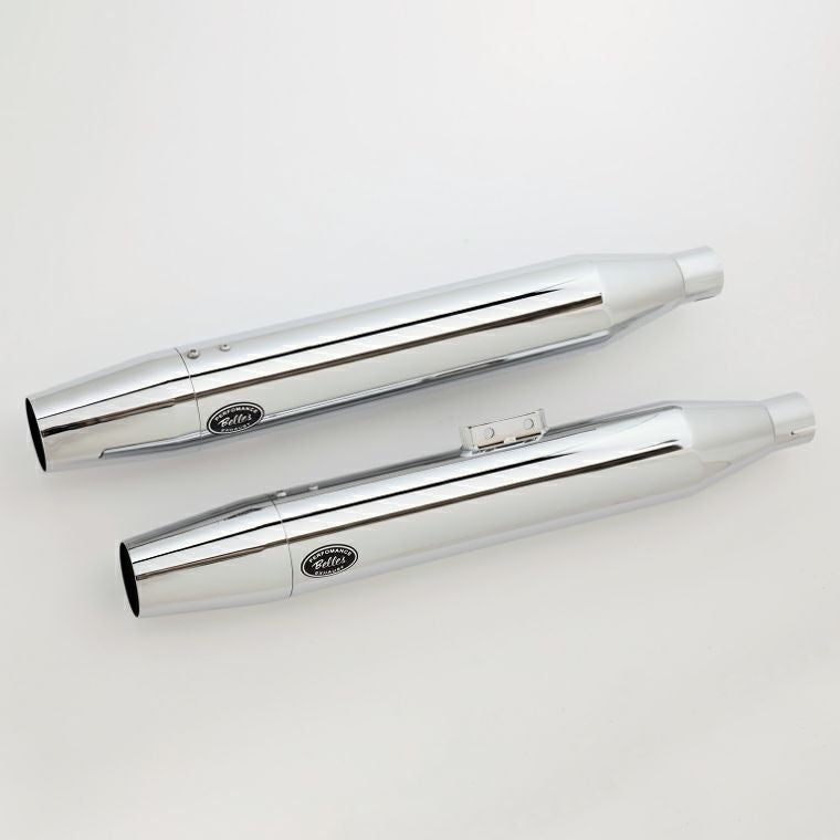 ベルズパフォーマンスマフラー JMCA車検対応 (クローム/テーパード