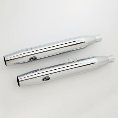 ベルズパフォーマンスマフラー JMCA車検対応 (クローム/テーパード 
