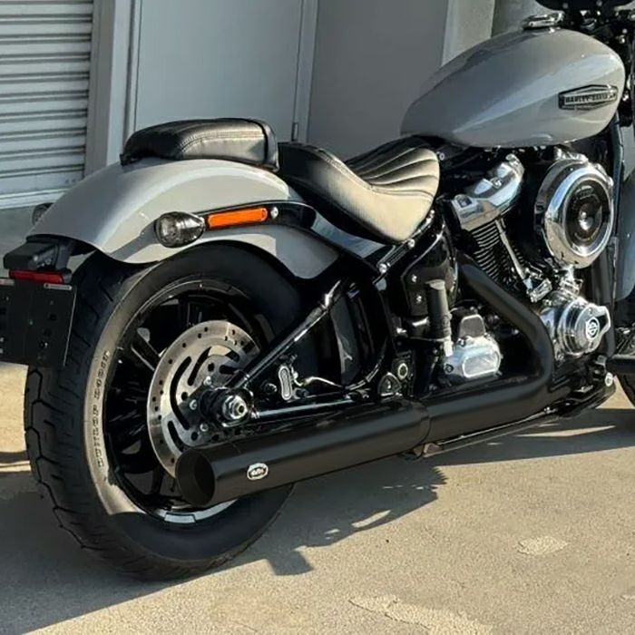  ベルズパフォーマンスマフラー JMCA車検対応 (ブラック/ラウンド)