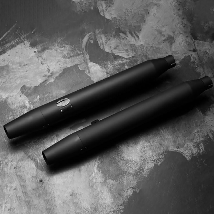 ベルズパフォーマンスマフラー JMCA車検対応 (ブラック/テーパード)