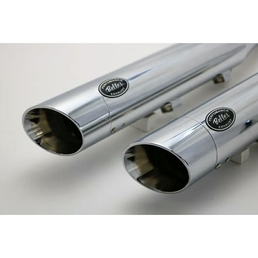 ベルズパフォーマンスマフラー JMCA車検対応 (クローム/スラッシュ)3