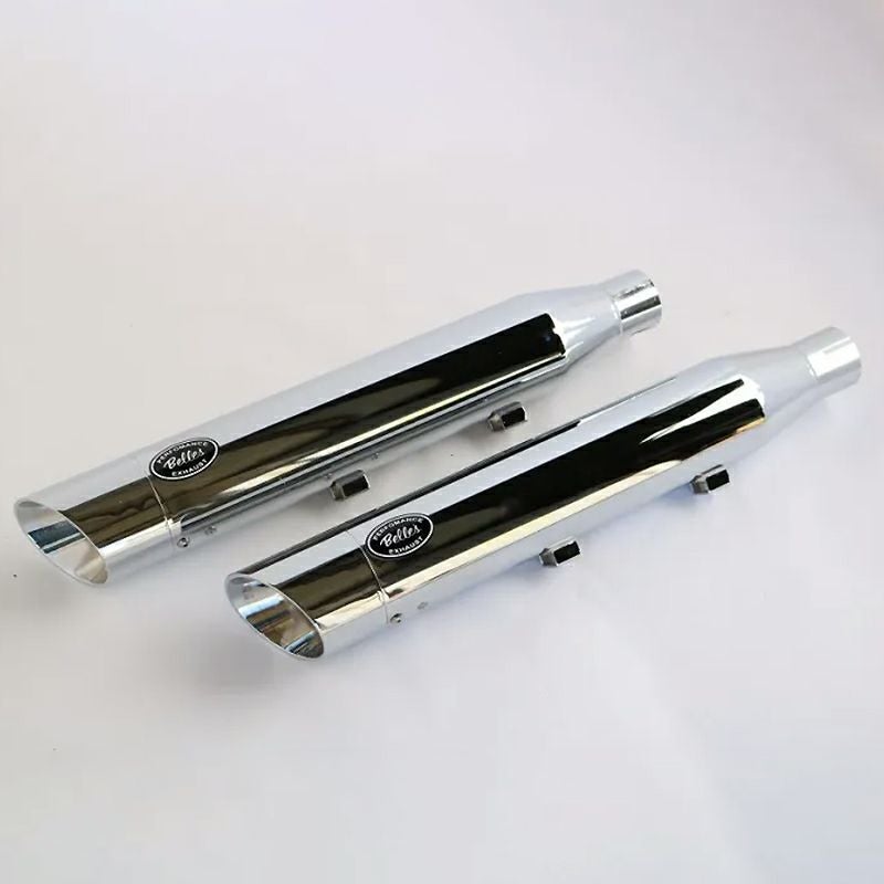 ベルズパフォーマンスマフラー JMCA車検対応 (クローム/スラッシュ)2