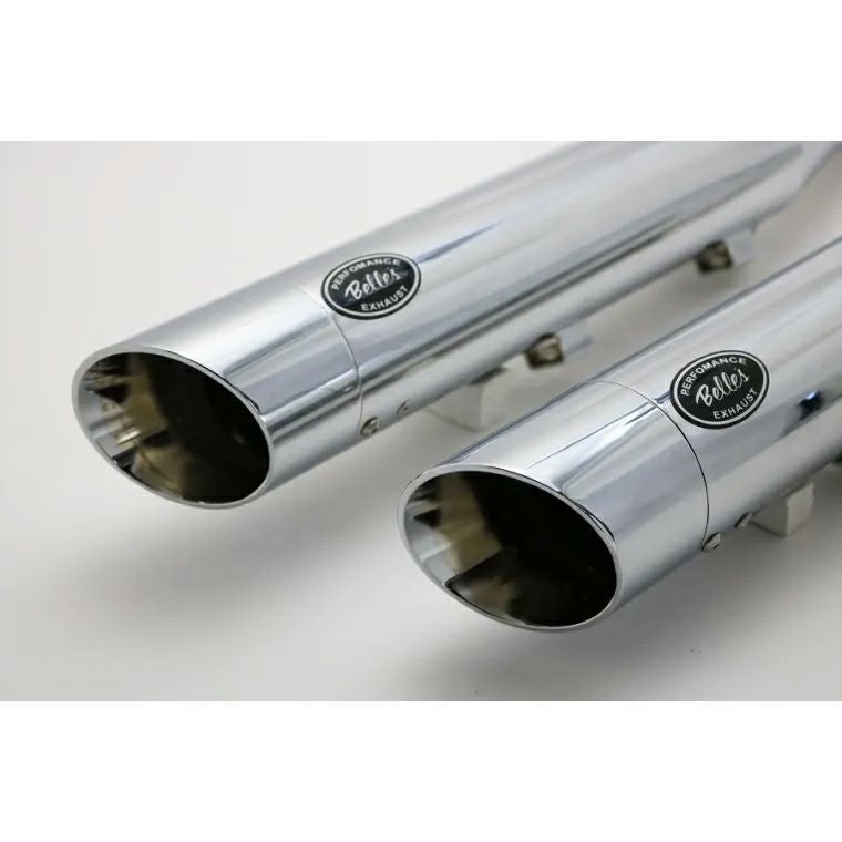 ベルズパフォーマンスマフラー JMCA車検対応 (クローム/スラッシュ)3