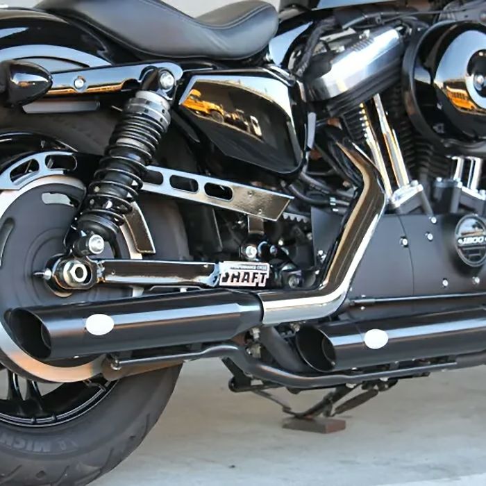 ベルズパフォーマンスマフラー JMCA車検対応 (ブラック/スラッシュ)