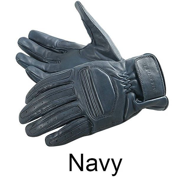 DEGNER デグナー レザー ツーリング グローブ ネイビー