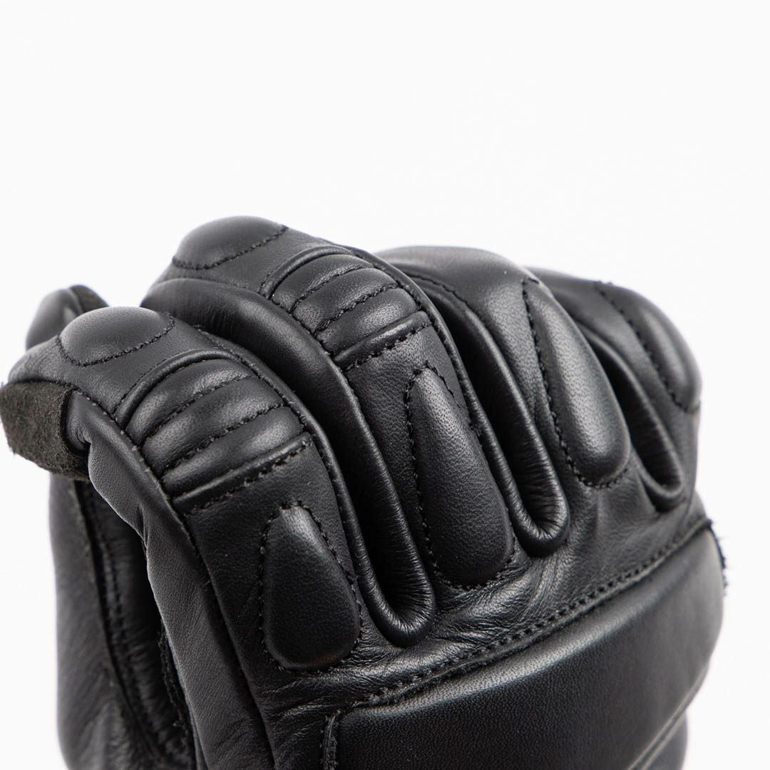 DEGNER デグナー レディース ソフトパッド レザーグローブ ブラック 6