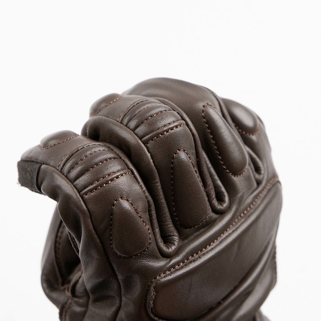 DEGNER デグナー レディース ソフトパッド レザーグローブ ブラウン 7