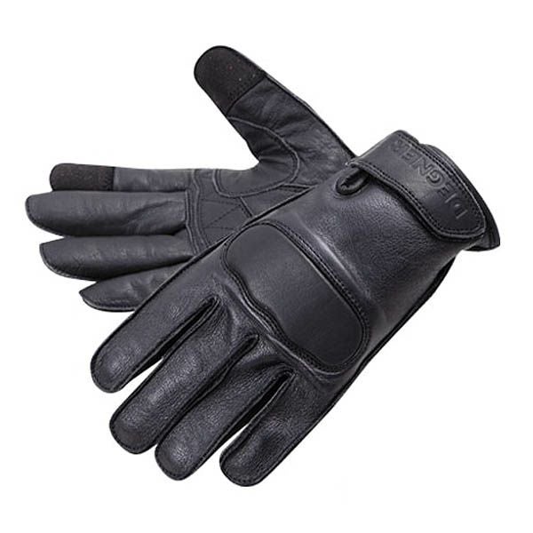DEGNER デグナー レディース ソフトプロテクター レザーグローブ ブラック
