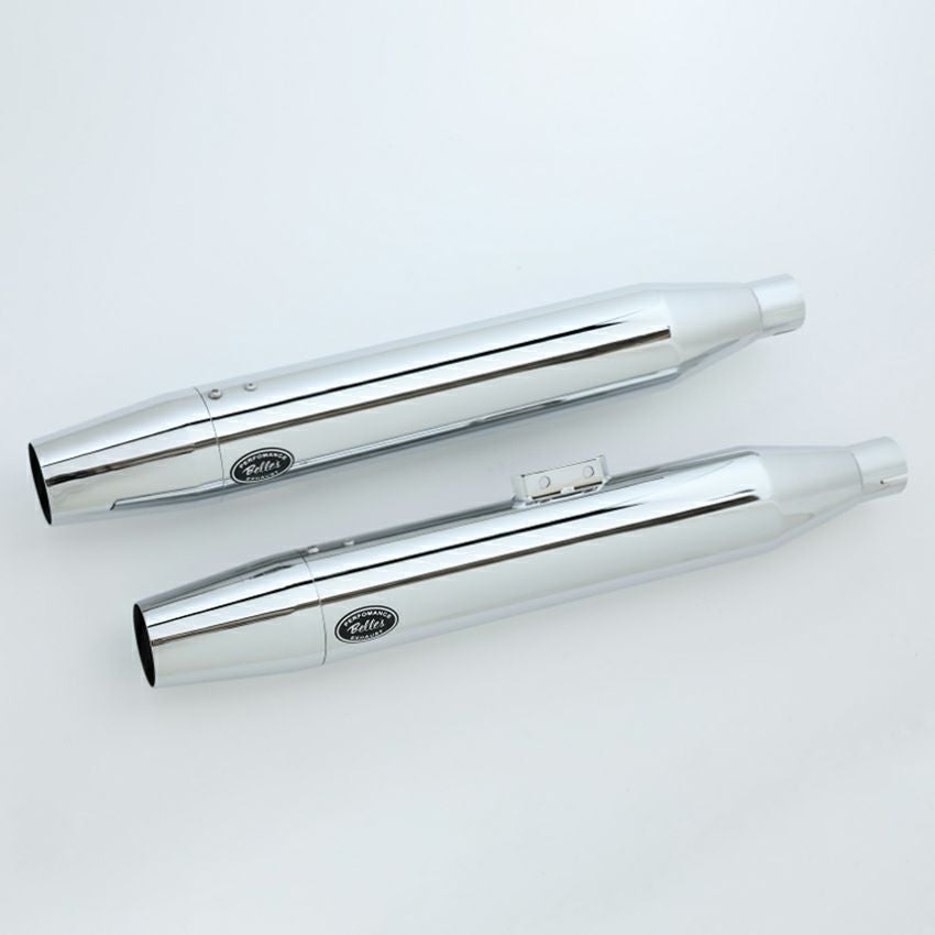 ベルズパフォーマンスマフラー JMCA車検対応 (クローム/テーパード)