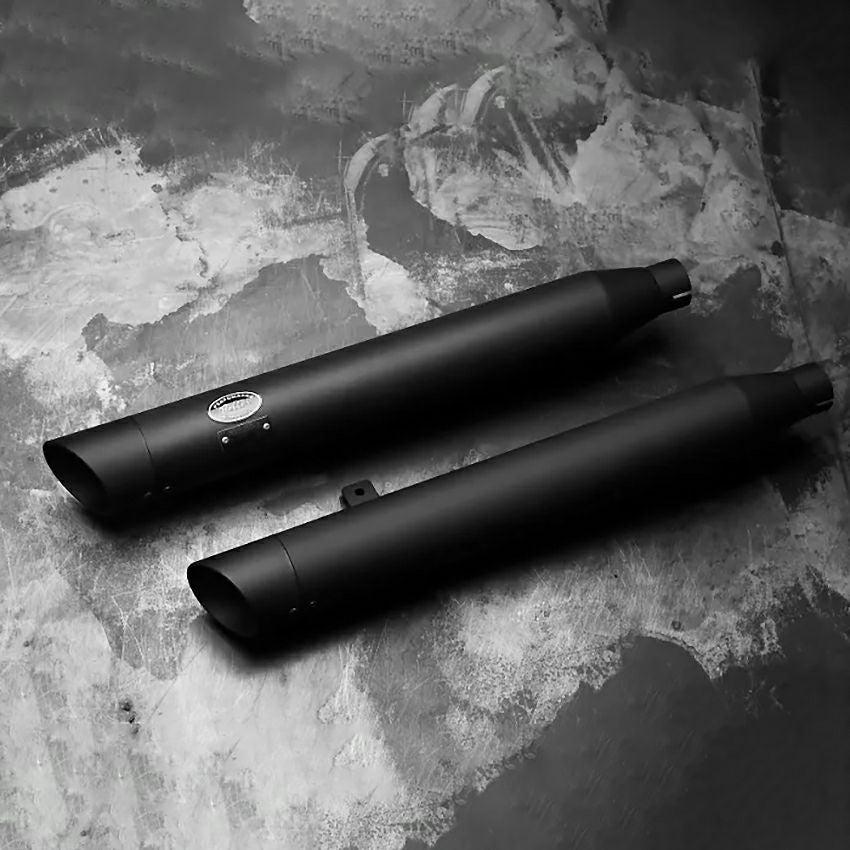 ベルズパフォーマンスマフラー JMCA車検対応 (ブラック/スラッシュ