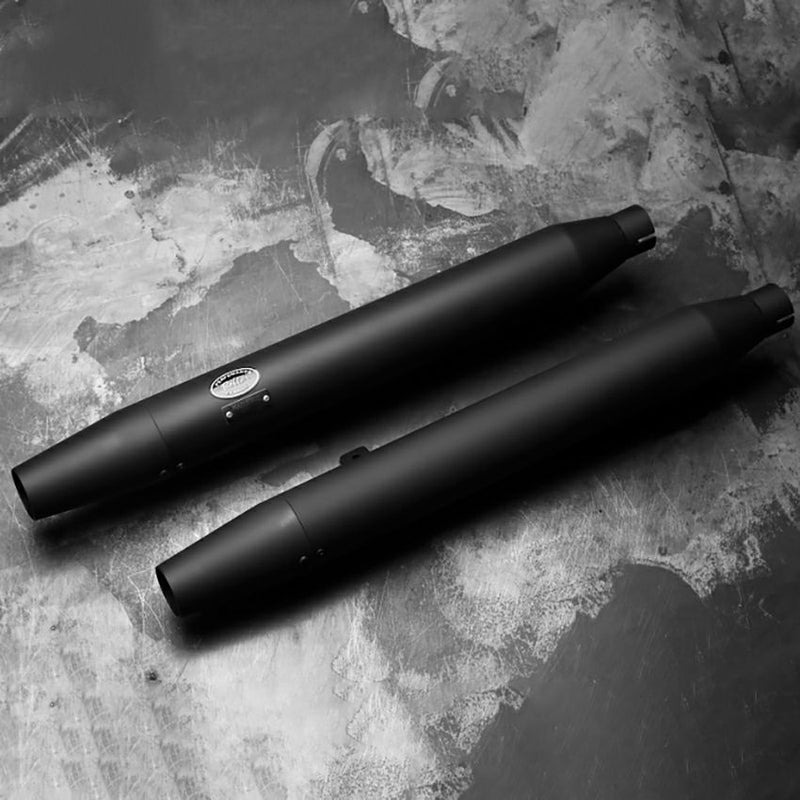 ベルズパフォーマンスマフラー JMCA車検対応 (ブラック/テーパード)