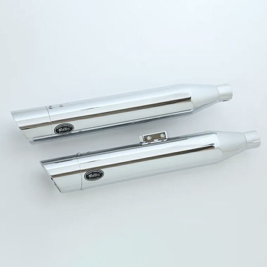 ベルズパフォーマンスマフラー JMCA車検対応 (クローム/スラッシュ)2