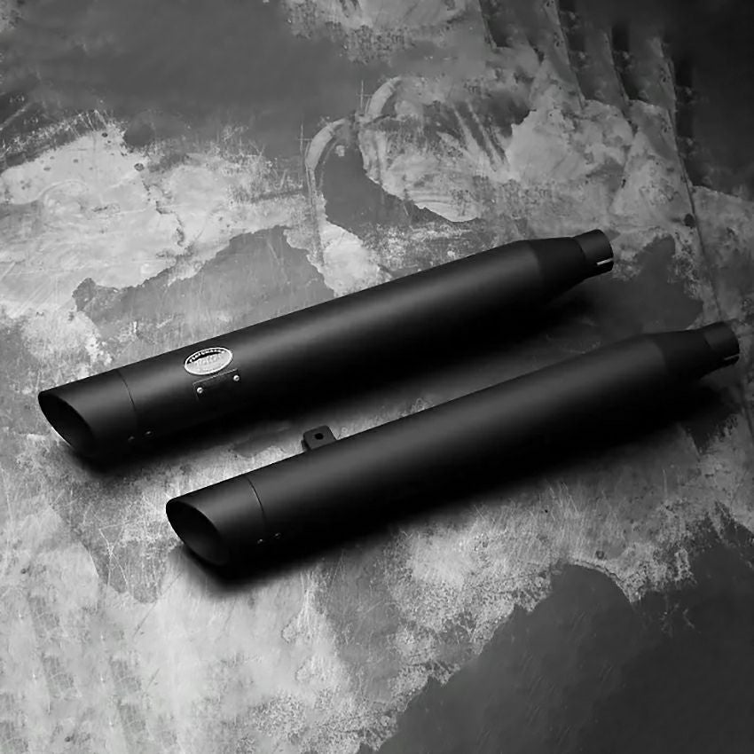 ベルズパフォーマンスマフラー JMCA車検対応 (ブラック/スラッシュ)