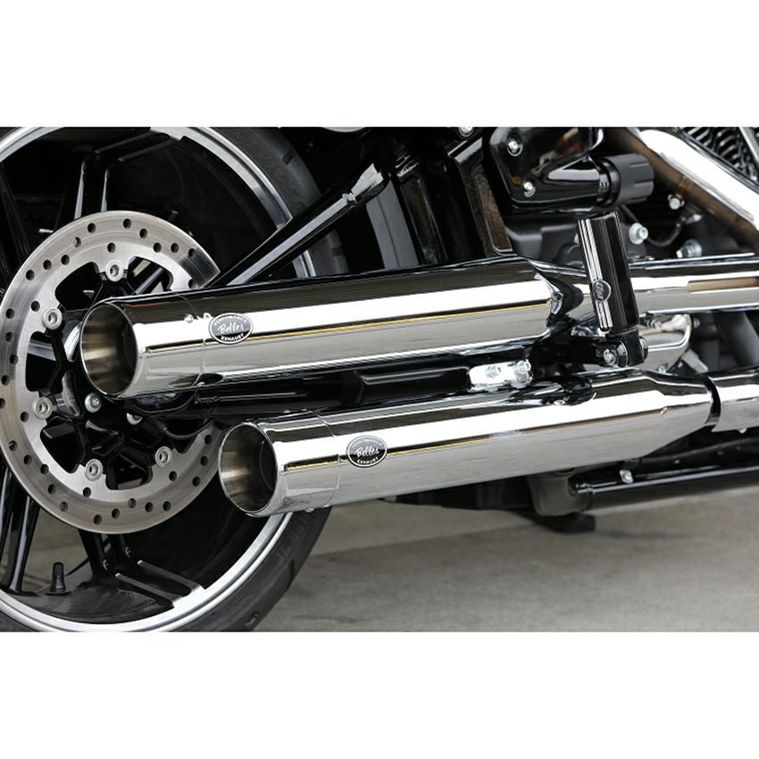 ベルズパフォーマンスマフラー JMCA車検対応 (クローム/ラウンド)1