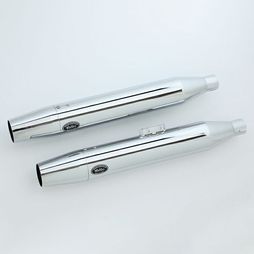 ベルズパフォーマンスマフラー JMCA車検対応 (クローム/テーパード)