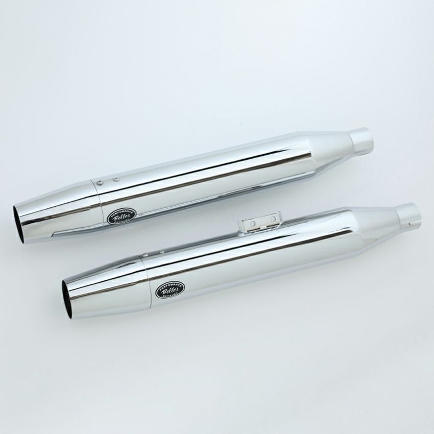 ベルズパフォーマンスマフラー JMCA車検対応 (クローム/テーパード)