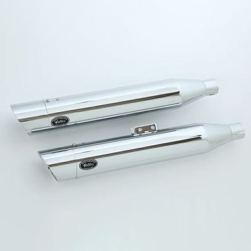 ベルズパフォーマンスマフラー JMCA車検対応 (クローム/スラッシュ)