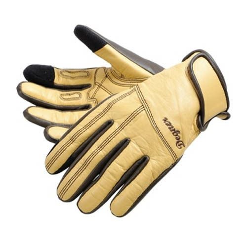 DEGNER デグナー レディース スタンダード レザーグローブ ベージュ/ブラウン